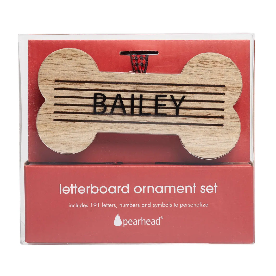 Letterboard Christmas Ornament