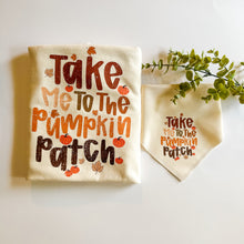 Load image into Gallery viewer, Take Me to the Pumpkin Patch Comfort Colors Long Sleeve T-Shirt
