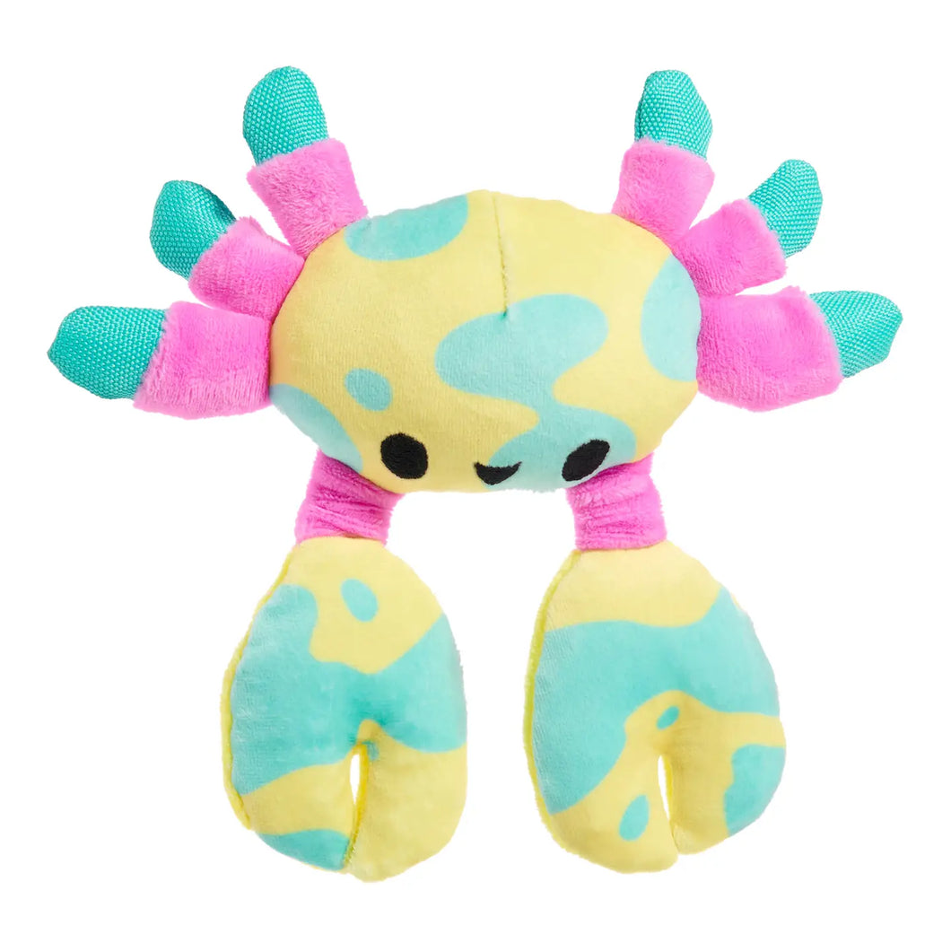 BARK Colorful Crab Dog Toy