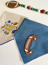 Load image into Gallery viewer, DENIM FOOTBALL INITIALS
