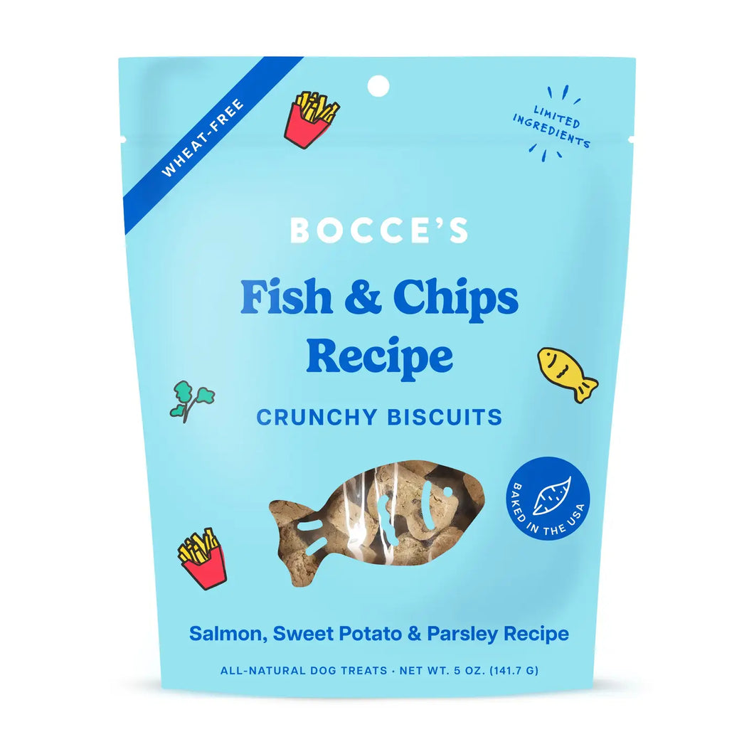 Fish & Chips Dog Biscuits