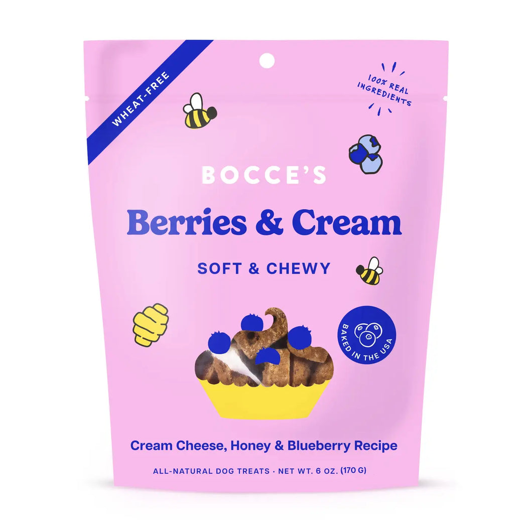 Berries & Cream Soft & Chewy Dog Treats