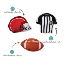 Load image into Gallery viewer, The Whole 9 Yards 3-piece Dog Toy
