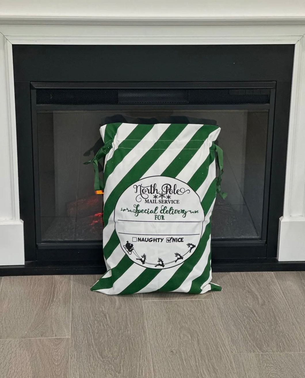 SANTA SACK (green)