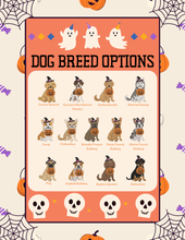 Load image into Gallery viewer, DOG BREED TRICK OR TREAT
