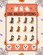 Load image into Gallery viewer, DOG BREED TRICK OR TREAT
