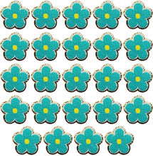 Load image into Gallery viewer, Teal Flower Patch (add on)
