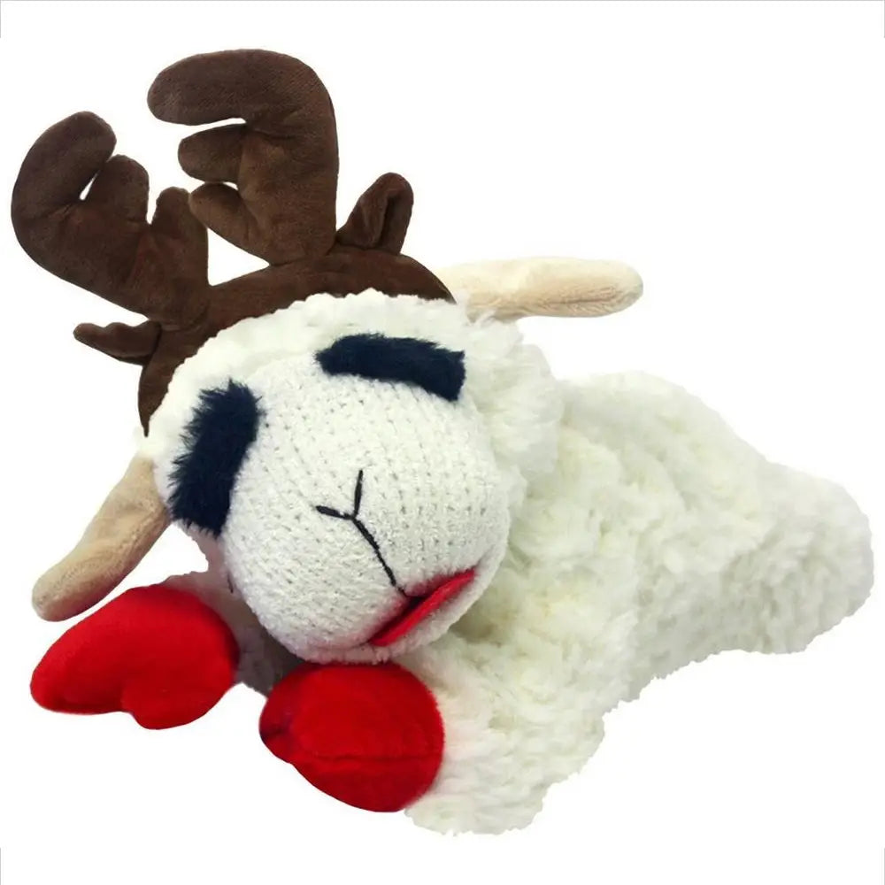 REINDEER LAMBCHOP DOG TOY