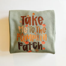 Load image into Gallery viewer, Take Me to the Pumpkin Patch Hoodie
