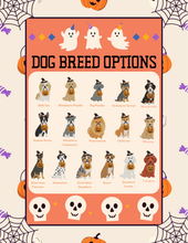 Load image into Gallery viewer, DOG BREED TRICK OR TREAT
