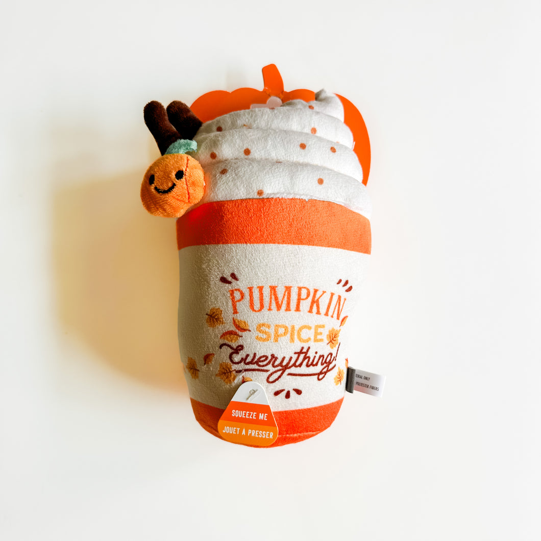 Pumpkin Spice Dog Toy