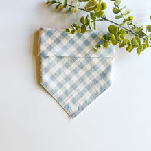 Load image into Gallery viewer, DUSTY BLUE CHECK
