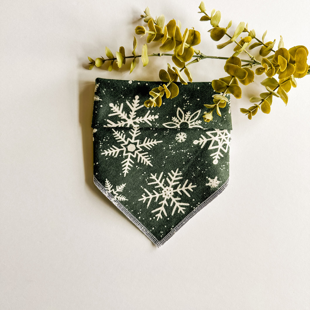 EVERGREEN SNOWFLAKES