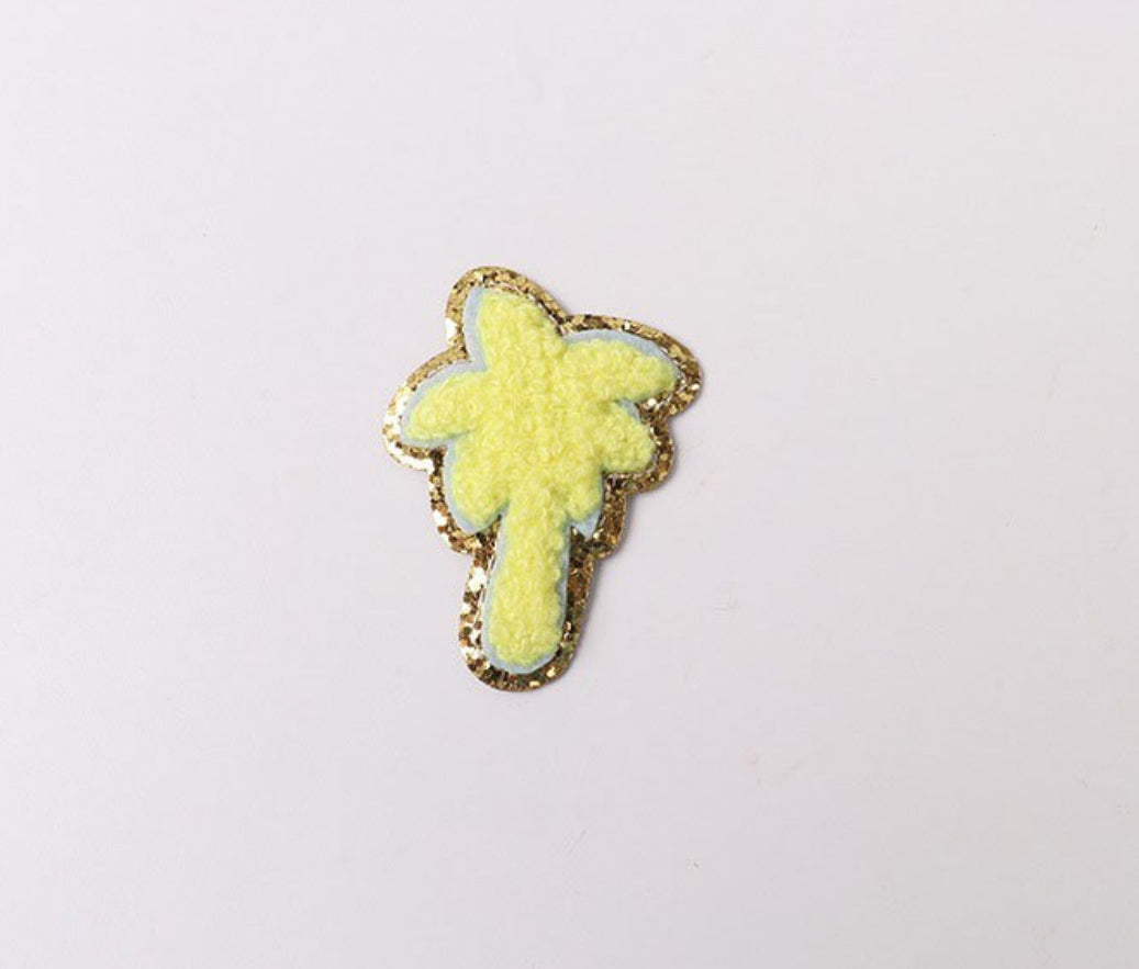 Yellow Palm Tree Patch (add on)