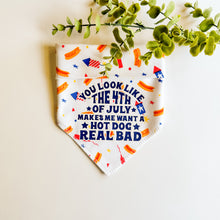 Load image into Gallery viewer, HOT DOG ON THE 4TH OF JULY

