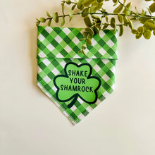 Load image into Gallery viewer, SHAMROCK PUFF BANDANA
