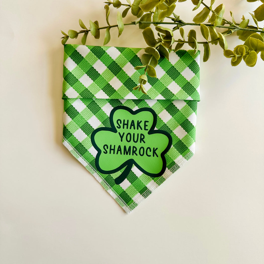 SHAMROCK PUFF BANDANA