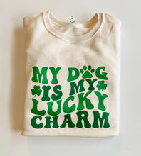 Load image into Gallery viewer, GREEN MY DOG IS MY LUCKY CHARM APPAREL
