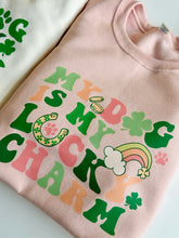 Load image into Gallery viewer, COLORFUL MY DOG IS MY LUCKY CHARM APPAREL
