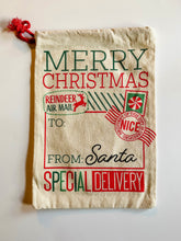 Load image into Gallery viewer, SPECIAL DELIVERY SANTA SACK (SMALL)
