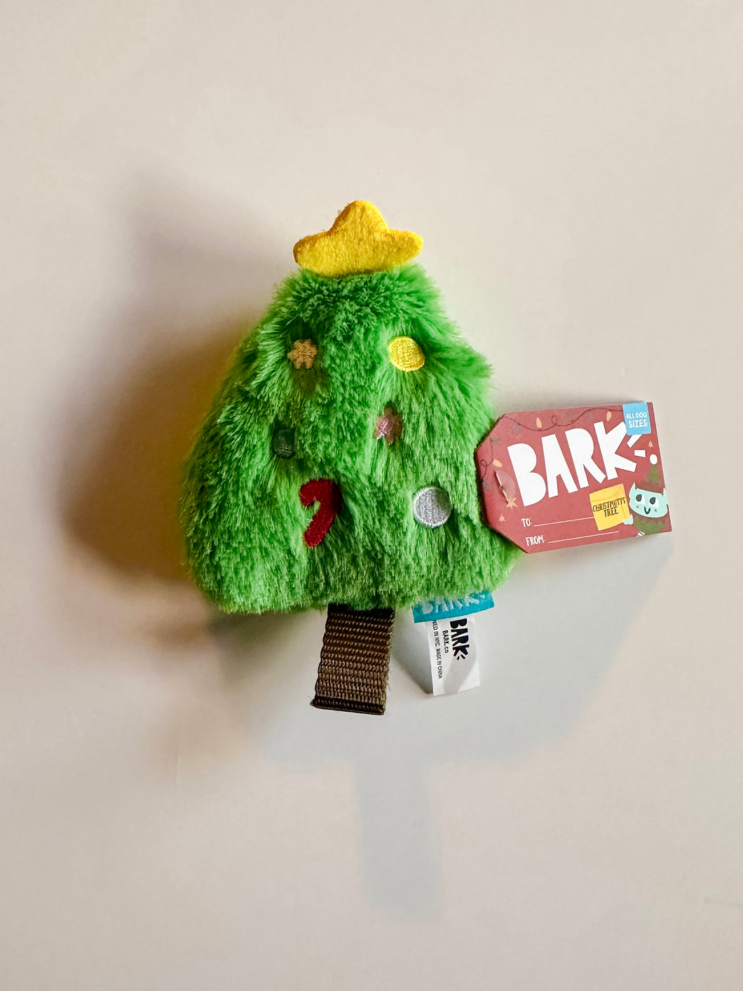 BARK Christmas Tree Dog Toy (small)