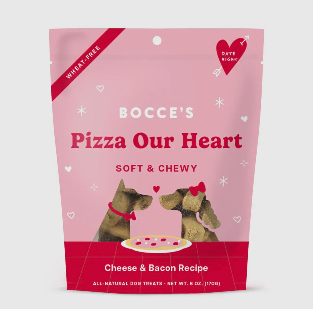 Pizza Our Heart Soft & Chewy Dog Treats