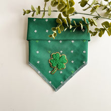 Load image into Gallery viewer, EMBROIDERED SHAMROCKS
