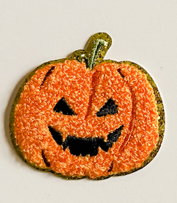 Orange Jack-o-lantern Patch (add on)