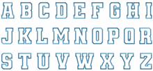 Load image into Gallery viewer, DENIM LETTER FLANNEL

