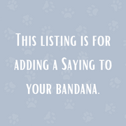 Vinyl Saying addition