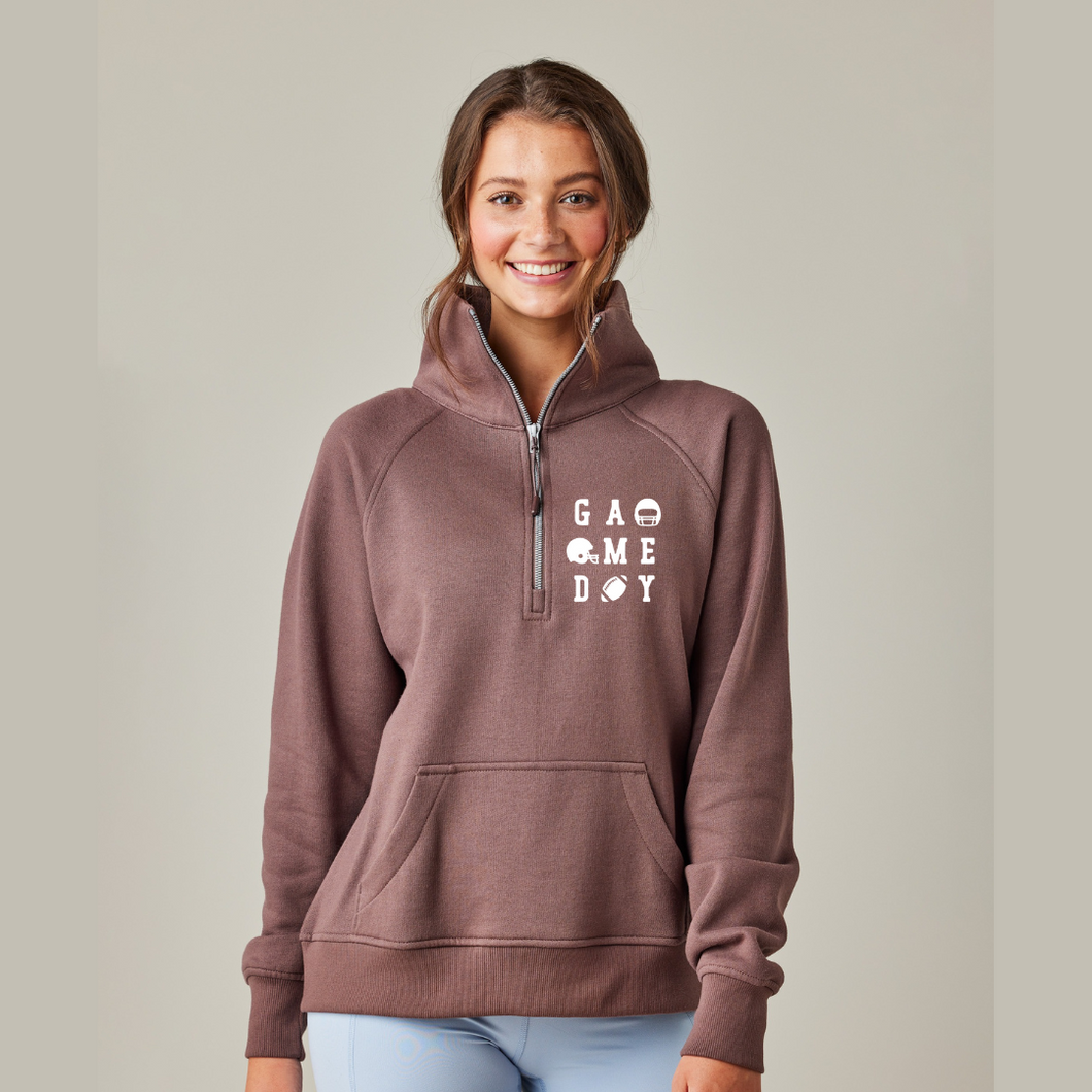 FALL BOXY QUARTER ZIP