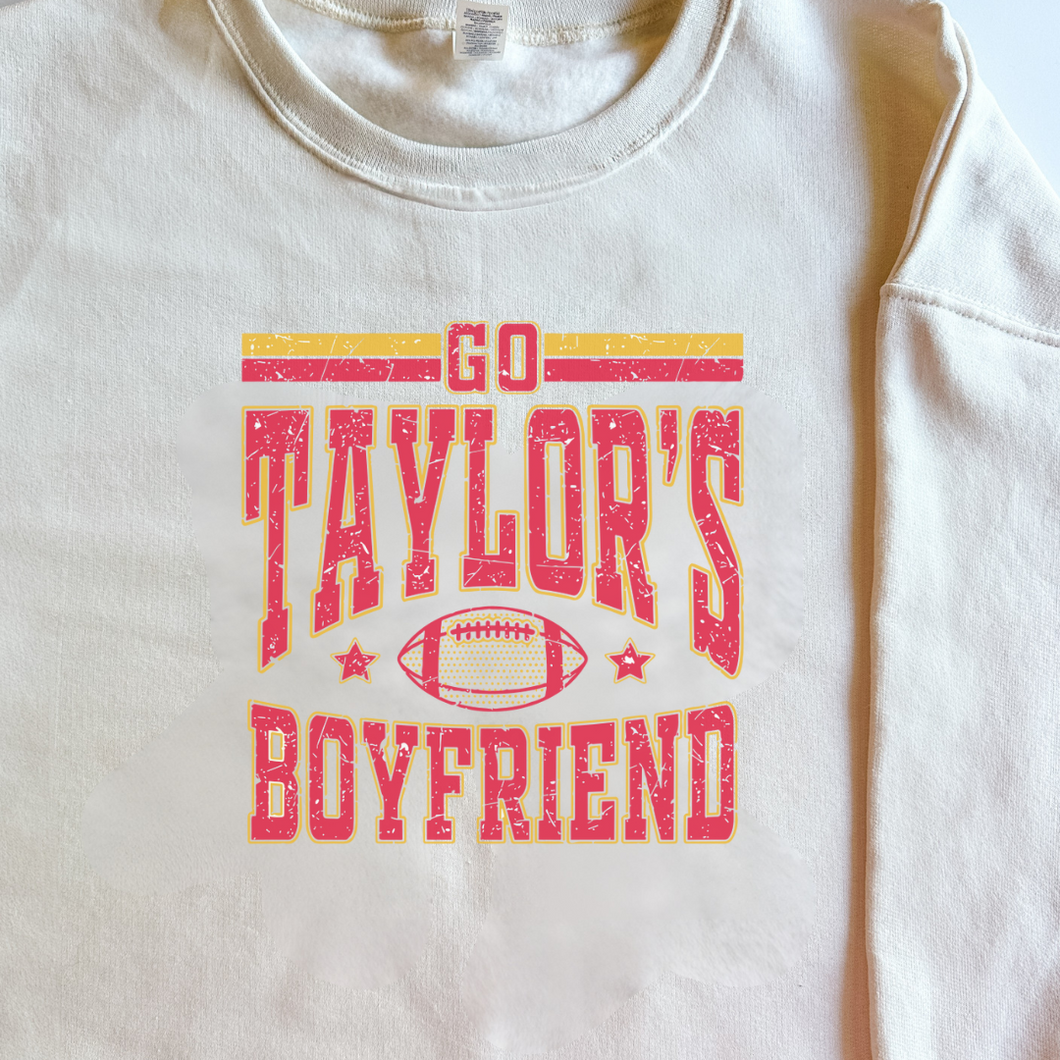 GO TAYLOR'S BOYFRIEND CREWNECK