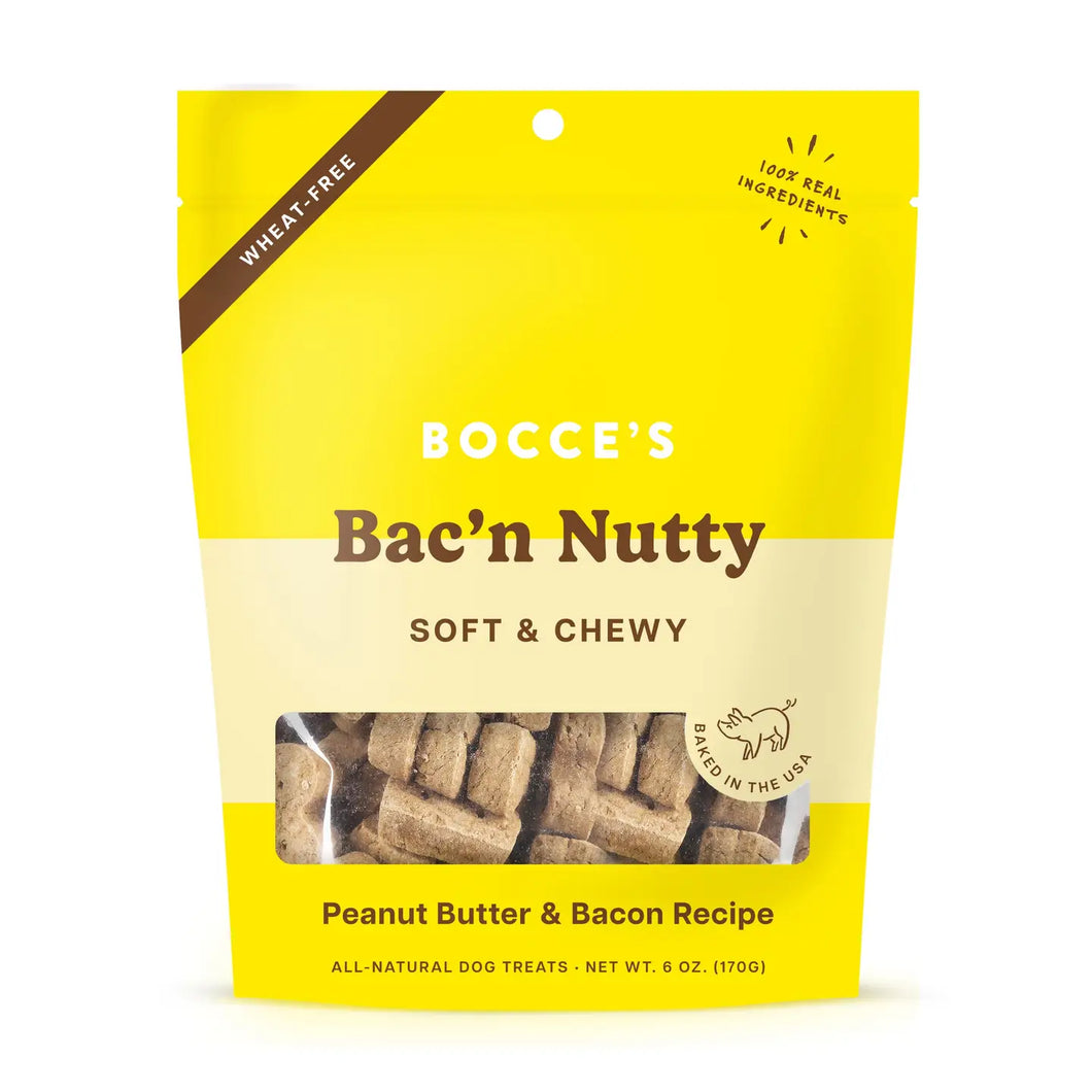 Bac'n Nutty Soft & Chewy Dog Treats