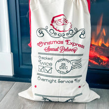 Load image into Gallery viewer, CHRISTMAS EXPRESS SANTA SACK
