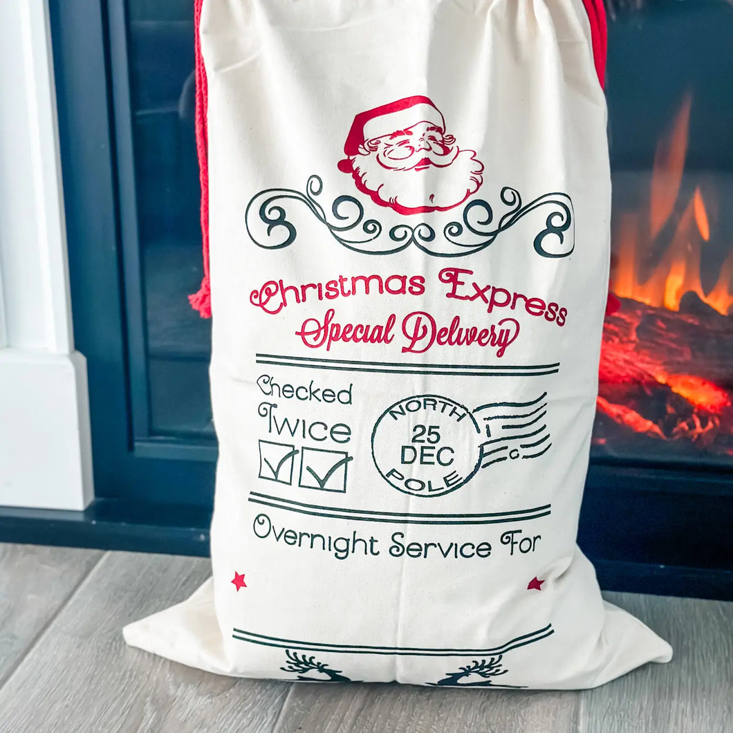 CHRISTMAS EXPRESS SANTA SACK