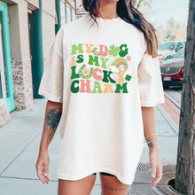 Load image into Gallery viewer, COLORFUL MY DOG IS MY LUCKY CHARM APPAREL
